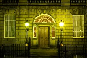 Edinburgh Illuminated Book Collection: Scotland, Edinburgh, Bute House. Located on the north side of Charlotte Square