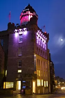 Images Dated 9th January 2009: Scotland, Edinburgh, Camera Obscura. The Camera Obscura is located on a tower which had originally
