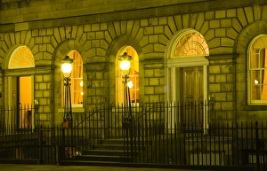 Images Dated 26th January 2009: Scotland, Edinburgh, Charlotte Square. Georgian house located on the north side of Charlotte Square