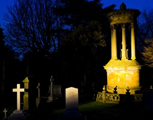 Images Dated 13th January 2009: Scotland, Edinburgh, Dean Cemetery. Dean Cemetery stands on the former site of Dean House which