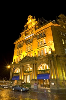 Images Dated 13th January 2009: Scotland, Edinburgh, Edinburgh City. The Caledonian Hilton Hotel near Lothian Road
