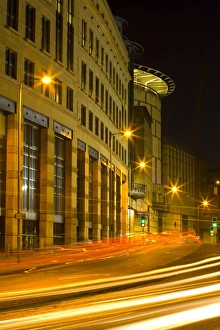 Images Dated 26th January 2009: Scotland, Edinburgh, Edinburgh City. Busy traffic on the West Approach Road running through