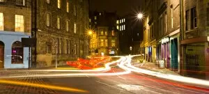 Images Dated 9th January 2009: Scotland, Edinburgh, Grassmarket / Cowgate. Busy traffic where the Cowgate area meets
