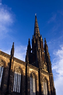 Images Dated 23rd November 2009: Scotland, Edinburgh, The Royal Mile. The Hub, originally known as the Assembly Hall