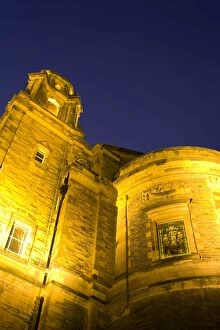 Edinburgh Illuminated Book Gallery: Scotland, Edinburgh, Saint Cuthberts. A church has stood on the hallowed land below Castle Rock
