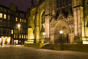 Images Dated 9th January 2009: Scotland, Edinburgh, St Giles Cathedral. St Giles Cathedral, also known as the High Kirk of