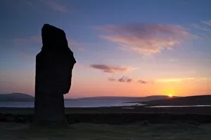Unique Collection: Scotland, Orkney Islands, The Ring of Brodgar