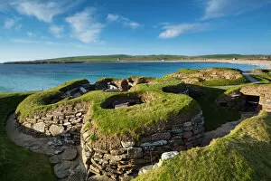Scotland Collection: Scotland, Orkney Islands, Skara Brae Prehistoric Village