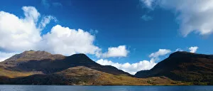 Scot Land Gallery: Scotland, Scottish Highlands, Beinn Eighe NNR. Slioch, a mountain alongside Loch Maree in