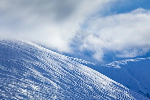 Images Dated 18th February 2010: Scotland, Scottish Highlands, Strathconon. Clearing storm reveals the features of the mountains of